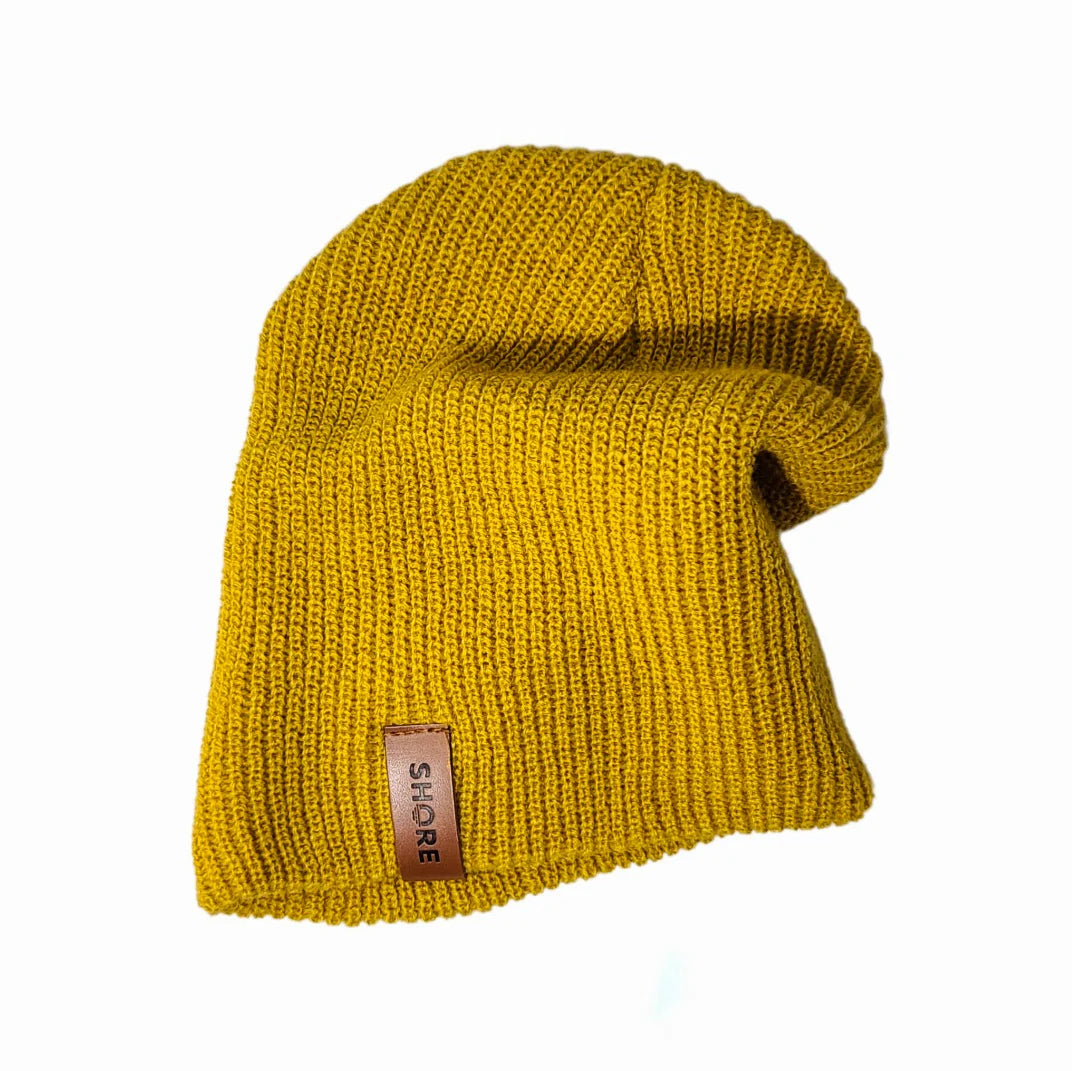 Mustard Freestyle Slouch Beanie (Baby)