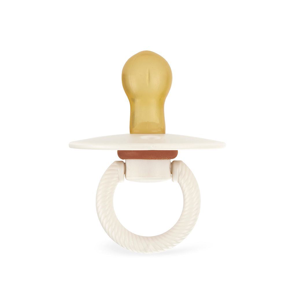 Itzy Soother™ Natural Rubber Paci Set- Toast & Coconut (6-18m)