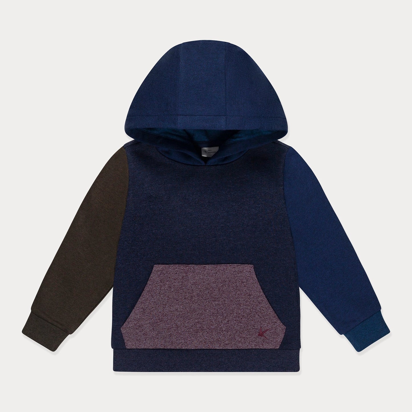 Tri-Color Hooded Sweatshirt