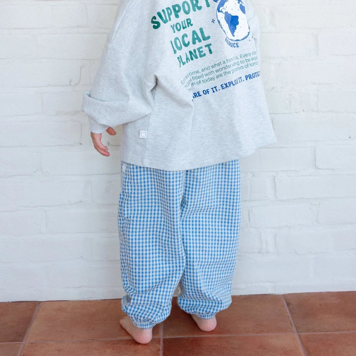 Gingham Pants