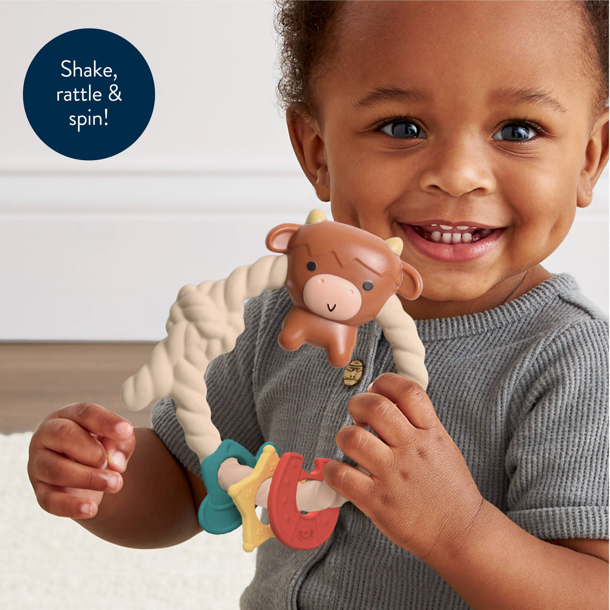 Ritzy Rattle™ Silicone Teether Rattles