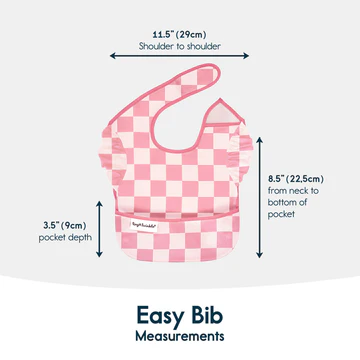Mess-Proof Easy Bib- 3 Pack
