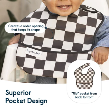 Mess-Proof Easy Bib- 3 Pack