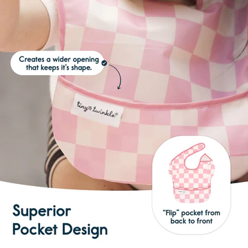 Mess-Proof Easy Bib- 3 Pack