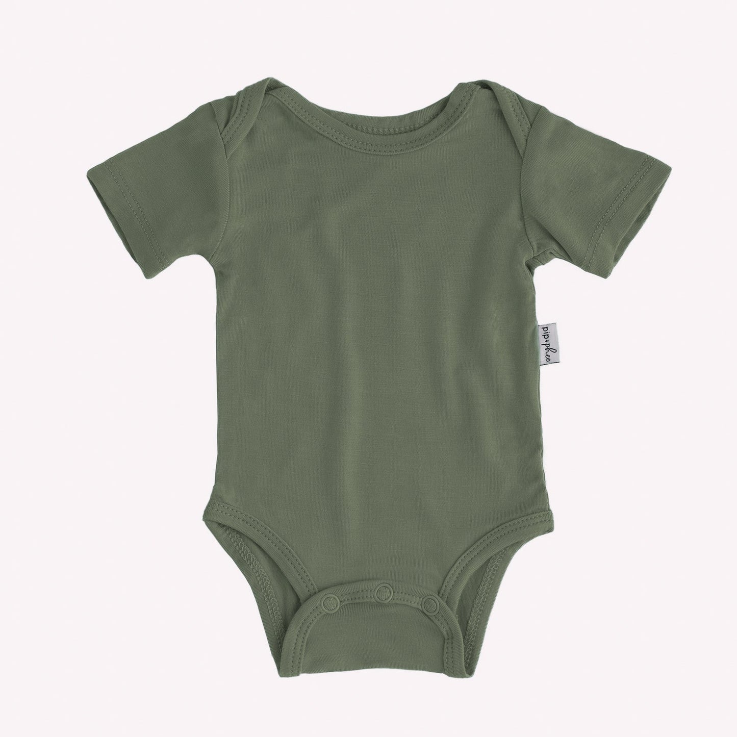 Sage Short-Sleeve Bamboo Bodysuit