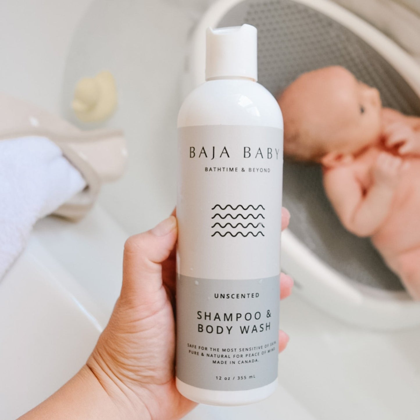 Shampoo & Body Wash (Unscented)