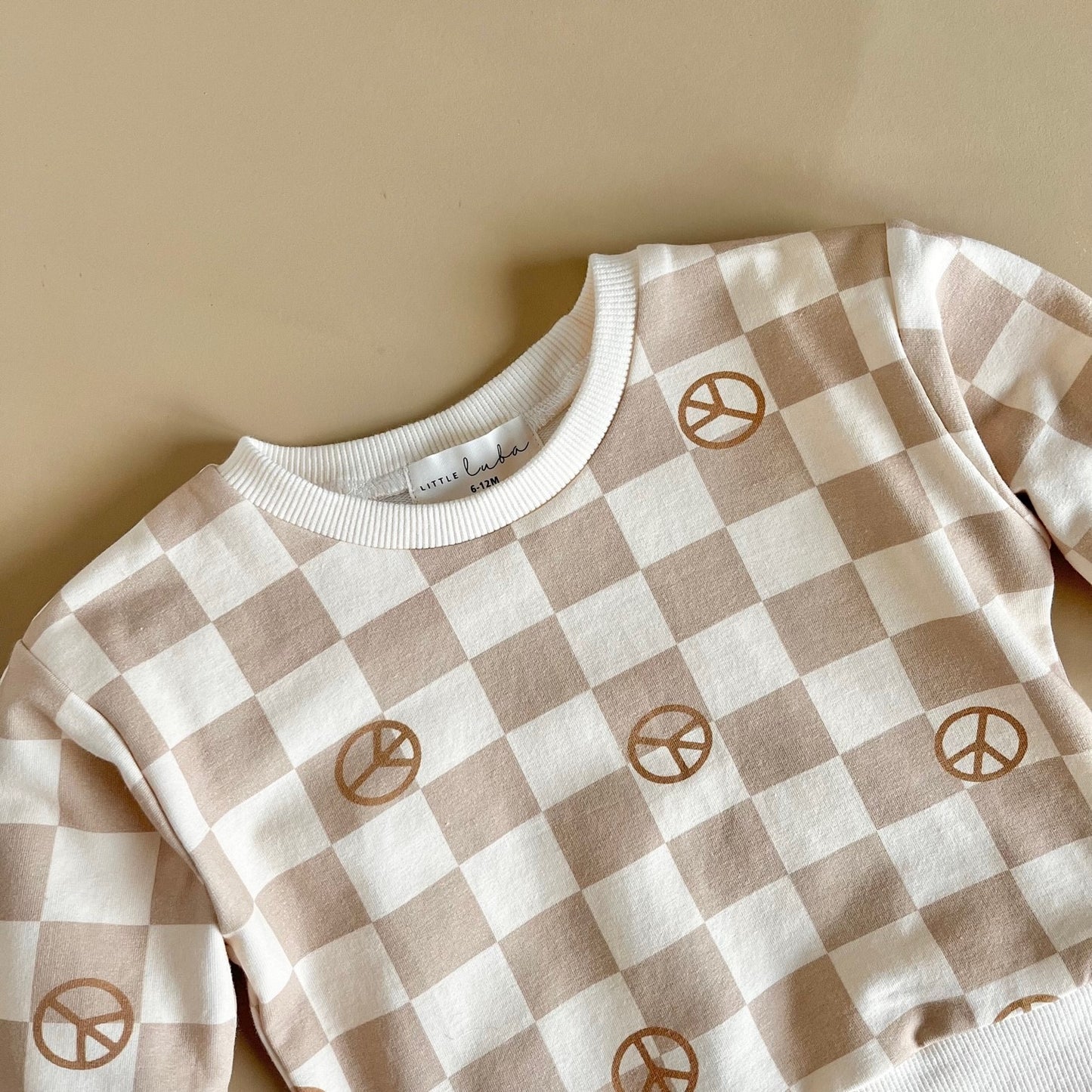Checker Crewneck